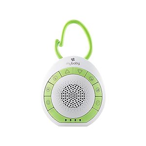 lot 5812 image: MyBaby SoundSpa On-The-Go-Portable White Noise Machine, 4 Soothing Sounds with 15, 30, and 45-Minute Auto Shutoff, Integrated Clip for Easy Transport, Giftable, Small and Lightweight, by HoMedics