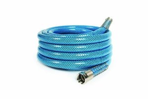 lot 5816 image: Camco 25 Feet 25ft Premium Drinking Water Lead and BPA Free, Anti-Kink Design, 20% Thicker Than Standard Hoses 58 Inside Diameter (22833) , Blue