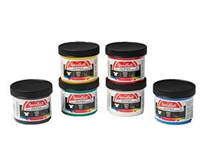 lot 5817 image: Speedball Fabric Screen Printing Ink Starter Set