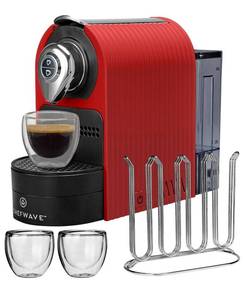 lot 5837 image: ChefWave Kava Mini Espresso Machine for Nespresso Compatible Capsule