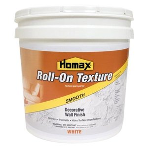 lot 7370 image: Homax Roll-on Smooth Decorative Wall Finish, 2 Gallons