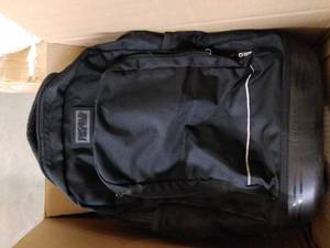 lot 7375 image: J World New York Rolling Backpack - Black