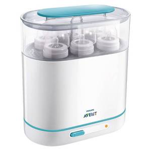 lot 7377 image: Philips Avent 3-in-1 Electric Steam Sterilizer, SCF28405