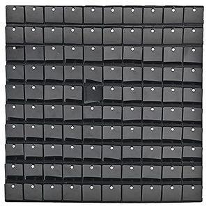lot 7396 image: Shimmer Wall Panels,Sequins Backdrop,15 Panels,Great for Events,Home Decoration,Birthday Party, (Black)