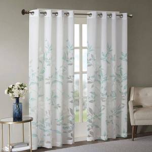 lot 7431 image: Cecily Floral Print 50 x 84 Curtain Panel