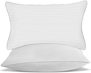lot 8392 image: Pillows for Sleeping, 2 Pack Bed Pillow Queen Size Cooling Pillows, 100% Breathable Cover for Side Sleepers Neck Pain Back Sleepers