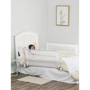 lot 8397 image: Regalo Swing Down Double Sided Bed Rail Guard, with Reinforced Anchor Safety System