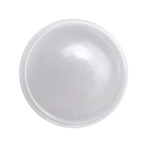 lot 8441 image: Lollicup FP-DCL117-PP Karat Flat Lid for 8 oz. - 32 oz. PP Deli Containers, 0.3 Height, 4.61 Width, 4.73 Length (Pack of 500)
