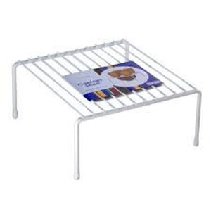 lot 8466 image: Organized Living Small Cabinet Shelf - White - 2 Pack