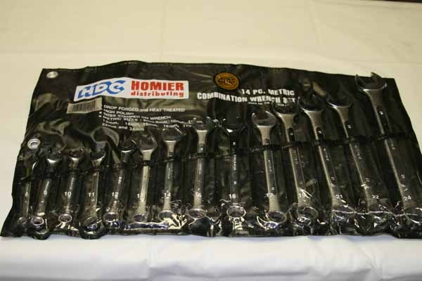 lot 5429 image: 14 piece metric combination wrench set