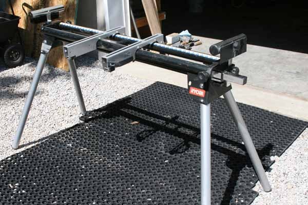 lot 5436 image: Ryobi Compound Miter Saw Stand
