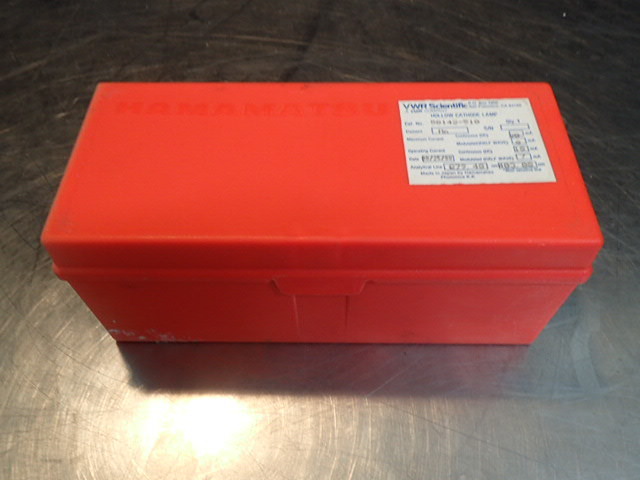 lot 156 image: VWR Hollow Cathode Lamp Cat. No. 58142-510