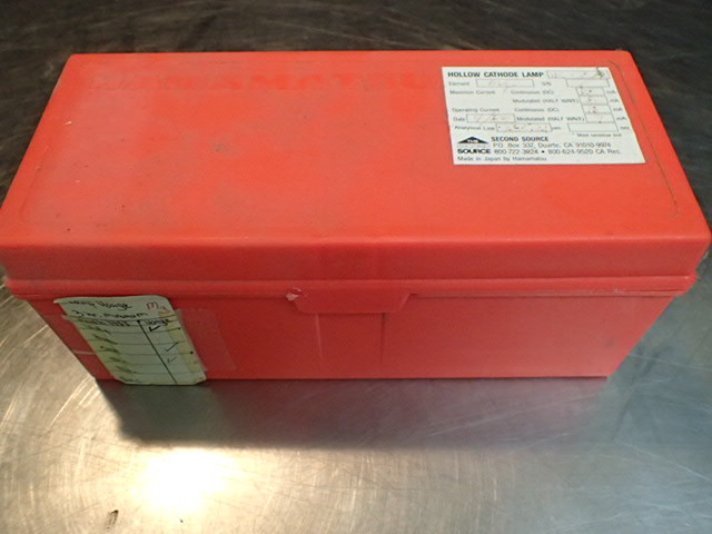 lot 157 image: Hollow Cathode Lamp No. HC-20Mg