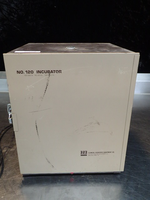 lot 191 image: Clinical Scientific Equipment No. 120 Incubator