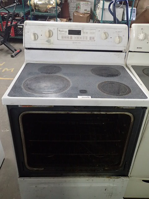 lot 6610 image: digital timer style electric flat top stove