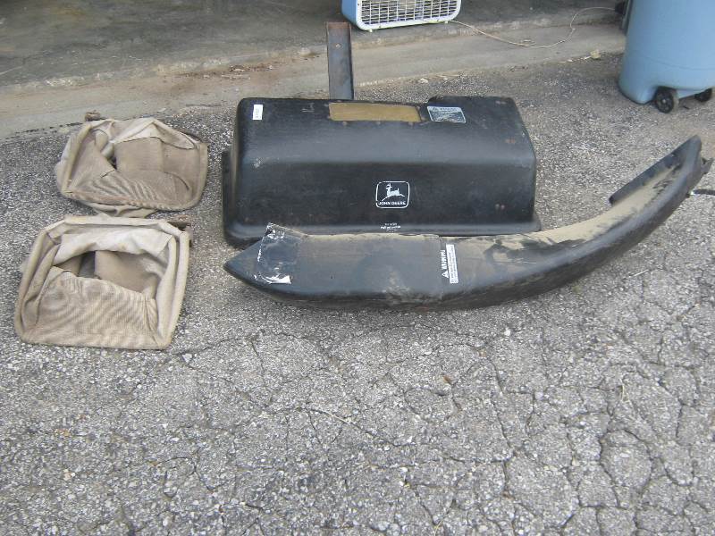 John Deere Grass Catcher/ Bagger for Riding Mower w/ two bags for 100