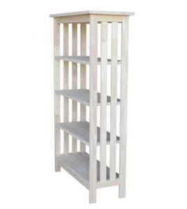 lot 3083 image: SH-4830M 48 inch Tall Mission Bookcase