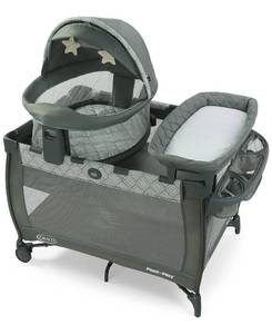 lot 3100 image: Factory Sealed- Graco Pack and Play Travel Dome Dlx Play Yards