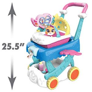 lot 3101 image: Disney Jr T.O.T.S. 25-inch Nursery Care Stroller, 12 pieces, by Just Play