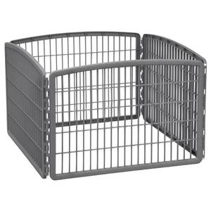 lot 3106 image: IRIS 24 Exercise 4-Panel Pet Playpen without Door