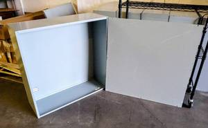 lot 8283 image: Cooper B-Line Series 363612 SC NK 36 x 12 x 36 - Indoor Type 1 - Screw Cover Junction BoxEnclosure- Retail $600 PER