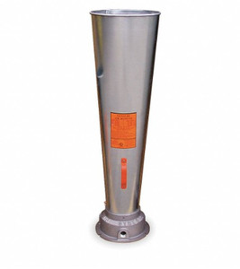 lot 4021 image: Galvanized Steel Venturi Style Pneumatic Air Blower with 1 in NPT Inlet Connection