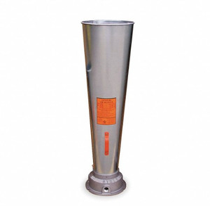 lot 4022 image: Galvanized Steel Venturi Style Pneumatic Air Blower with 1 in NPT Inlet Connection
