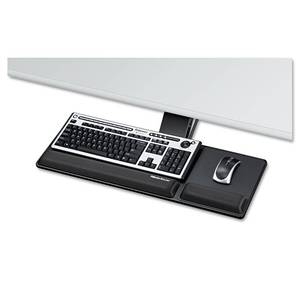 lot 24894 image: Designer Suites Compact Keyboard Tray, 19w X 9-12d, Black, MODEL# 8017801