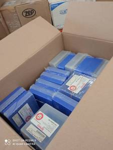 lot 24901 image: box of Kinesis brand vile storage containers 5, 10 & 20 ml