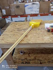 lot 24906 image: Tough guy Wooden Handle Angle Brooms