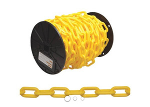 lot 24909 image: Campbell #8 Yellow 60 ft. Plastic Chain