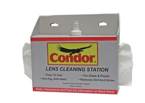 lot 24926 image: Condor 44X057 Disposable Lens Cleaning Station (Stack of 3)
