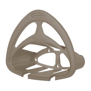 lot 24972 image: Box full of Suncast Hangout HH150 Outdoor Wall Mounted Garden Hose Holder with Shelf, Taupe