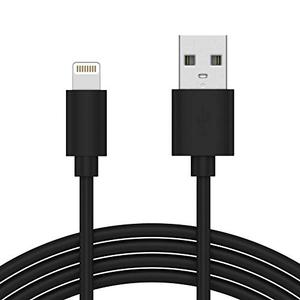 lot 4571 image: TALK WORKS iPhone Charger Lightning Cable 10ft Long Heavy Duty Cord MFI Certified for Apple iPhone 13, 12, 11 ProMaxMini, XR, XSMax, X, 8, 7, 6, 5, SE, iPad, AirPods, Watch - Black