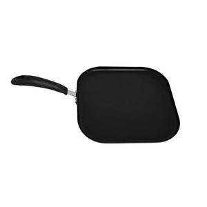 lot 4593 image: IMUSA USA 11 Nonstick Gourmet Square Griddle, Black