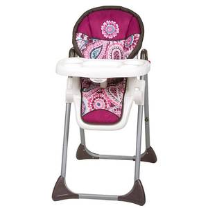 lot 4634 image: Baby Trend Sit-Right Adjustable High Chair, Paisley