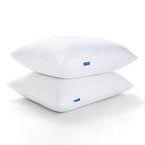 lot 4684 image: Bedsure Standard Pillows for Sleeping - Premium Down Alternative Hotel Pillows - Soft Bed Pillows 2 Pack for Side and Back Sleeper (20x26 inches)