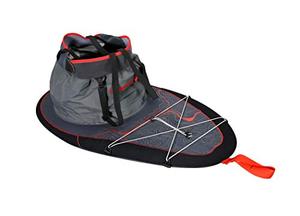 lot 5909 image: Dagger Outbound Spray Skirt  Touring Spray Skirt for Kayaks  Kevlar Reinforced Neoprene  Adjustable Waist  4 Cockpit Sizes, Black, Large Cockpit