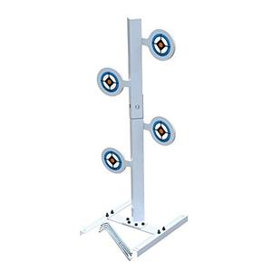 lot 5912 image: Do-All Outdoors Range Ready .45 Handgun Dueling Tree wTension Lock Technology, White, RRDT45, One Size