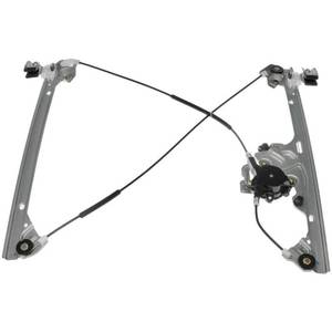 lot 7488 image: Dorman 741-644 Front Driver Side Power Window Regulator And Motor Assembly Compatible with Select Cadillac  Chevrolet  GMC Models (OE FIX) , Black