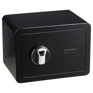 lot 8491 image: Safe Case Biometric Fingerprint Safe Security Lock Box Digital Keypad Lock Wall Cabinet for Cash Jewelry Gun Storage at Home Hotel Office Dormitories
