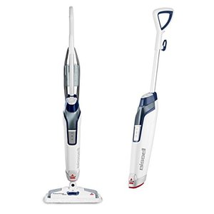 lot 8518 image: Bissell Steam Mop, Steamer, Tile, Hard Wood Floor Cleaner, 1806, Sapphire Powerfresh Deluxe