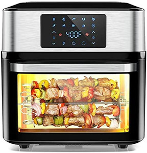 lot 8531 image: 10-in-1 Air Fryer Oven, 20 Quart Airfryer Toaster Oven , 1800W Toaster Oven Air Fryer Combo, Large Air Fryers Accessories, ETL Certification