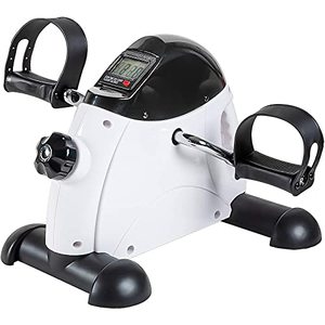 lot 8532 image: GOREDI Pedal Exerciser Stationary Under Desk Mini Exercise Bike - Peddler Exerciser with LCD Display, Foot Pedal Exerciser for Seniors,ArmLeg Exercise