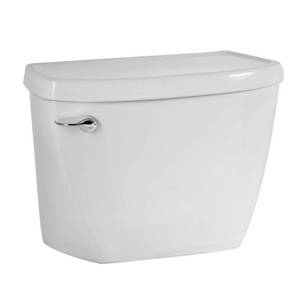 lot 8538 image: American Standard Yorkville Pressure-Assisted 1.6 GPF Single Flush Toilet Tank Only in White