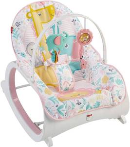 lot 5911 image: Fisher-Price Infant-to-Toddler Rocker, Pink