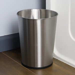 lot 7480 image: Mainstays Stainless Steel Trash Can