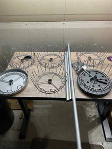 lot 2567 image: 6 tier display rack