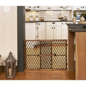 lot 2582 image: Evenflo Position & Lock Pressure Mount Gate, Farmhouse Collection - pack of 2