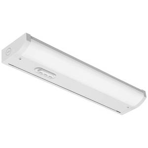 lot 2606 image: Lithonia Lighting Contractor Select UCES 18 in. LED White Direct Wire Under Cabinet Light Switchable 544 Lumens 3000K 3500K 4000K